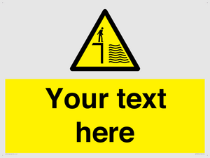 Custom Deep Water Sign